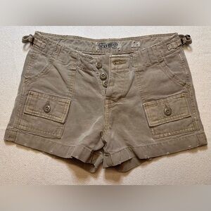 Lucky Brand Women's Distressed Cargo Shorts